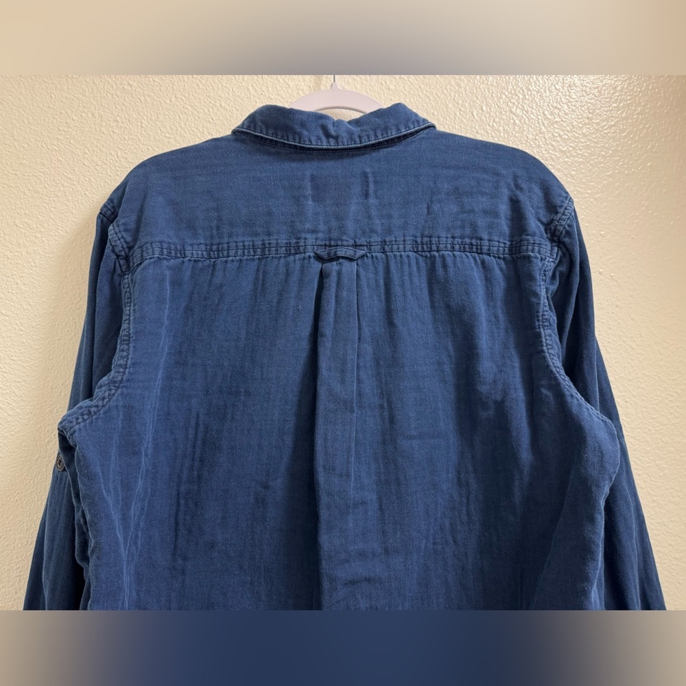 Pendleton Fairbanks Button Down Shirt Striped Lin… - image 7